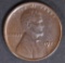 1922 NO D LINCOLN CENT  CH AU  STRONG REV