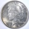 1934 PEACE DOLLAR, BU