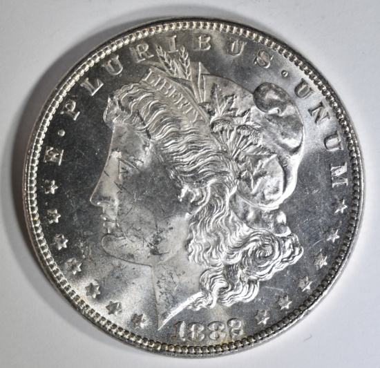 1882 MORGAN DOLLAR CH/GEM BU