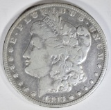 1893-O MORGAN DOLLAR  FINE SCRATCH