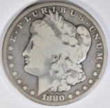 1880-CC MORGAN DOLLAR  VG