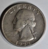 1932-S WASHINGTON QUARTER XF