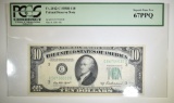 1950-B $10 FRN Fr# 2012-C  PCGS-67 PPQ