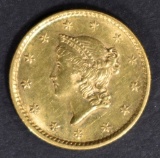 1853 GOLD DOLLAR LIBERTY  CH BU