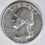 1932-S WASHINGTON QUARTER AU