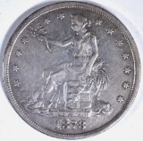 1878-S TRADE DOLLAR XF