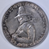 1920 PILGRIM COMMEM HALF DOLLAR  AU/BU