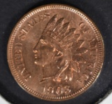 1903 INDIAN CENT  CH BU RB