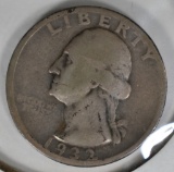 1932-D WASHINGTON QUARTER  FINE