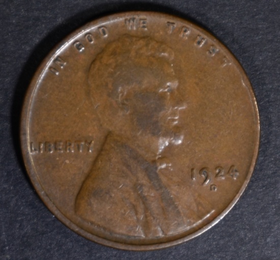 1924-D LINCOLN CENT VF