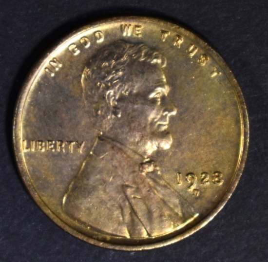 1928-D LINCOLN CENT BU RB