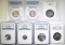 LOT OF 7 SLABBED COINS: SEE PHOTOS