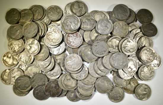 130-FULL READABLE DATE BUFFALO NICKELS