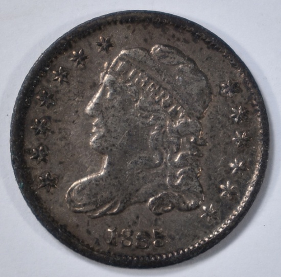 1835 BUST HALF DIME VF