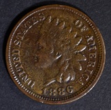 1886 INDIAN CENT VF