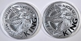 2-2020 CHRISTMAS 1oz SILVER ROUNDS