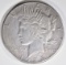 1928 PEACE DOLLAR  VF  CLEANED