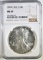 1994 AMERICAN SILVER EAGLE NGC MS-69 TONING