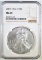 2001 AMERICAN SILVER EAGLE NGC MS-69