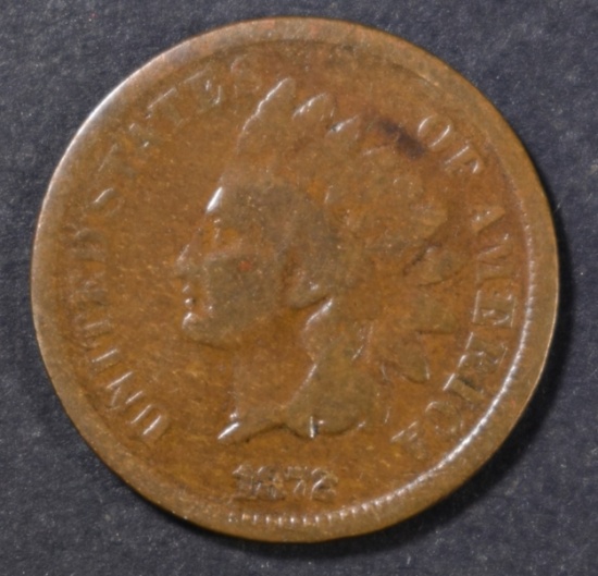 1872 INDIAN CENT GOOD