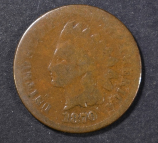 1870 INDIAN CENT GOOD