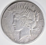 1928 PEACE DOLLAR  VF  CLEANED