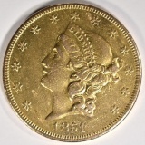 1851-O $20 GOLD LIBERTY  CH AU