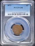 1872 INDIAN CENT PCGS G-6