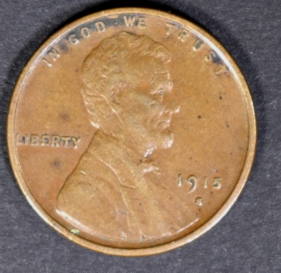 1915-S LINCOLN CENT XF