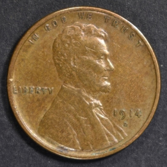 1914-D LINCOLN CENT XF