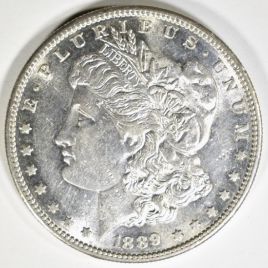 1889-S MORGAN DOLLAR AU/BU