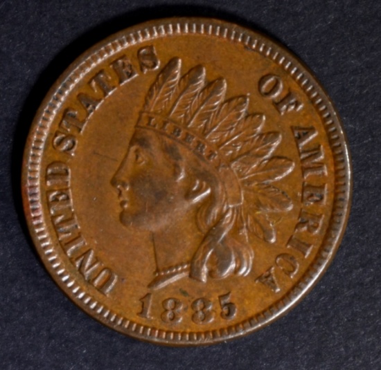 1885 INDIAN CENT AU