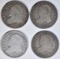 1829, 30, 31, 37 BUST DIMES  VG