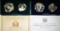 1992 COLUMBUS & 94 WORLD CUP PROOF 2-COIN SETS