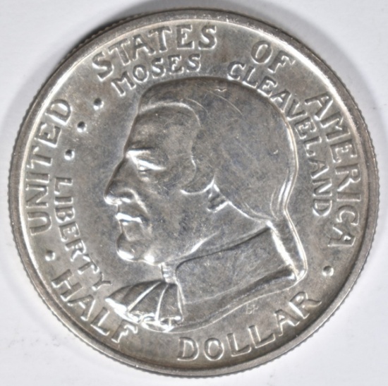 1936 CLEVELAND COMMEM HALF DOLLAR AU/BU