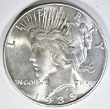 1935 PEACE DOLLAR  GEM BU