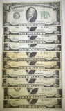 10 1934 $10 FEDERAL RESERVE NOTES