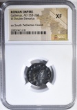 AD 253-268 GALLIENUS BI DOUBLE-DENARIUS NGC XF