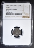 1382-1400 ITALY 1TOR VENICE  NGC VF-30