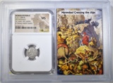 211-208  BC AR VICTORIATUS NGC MS Q ISSUE