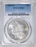 1878-CC MORGAN DOLLAR  PCGS MS-62