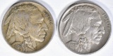 1916 & 1921 BUFFALO NICKELS XF