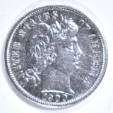 1900-S BARBER DIME AU