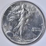 1918-S WALKING LIBERTY HALF DOLLAR  CH BU