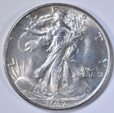 1937 WALKING LIBERTY HALF DOLLAR  GEM BU