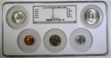 1948-D MINT SET NGC GRADED