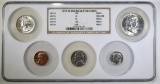 1957-D MINT SET NGC GRADED