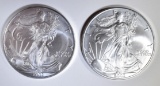 2-2003 BU AMERICAN SILVER EAGLES