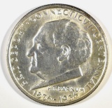 1936 CONNECTICUT COMMEM HALF DOLLAR CH/GEM BU