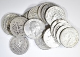 $5 FACE VALUE 90% SILVER QUARTERS